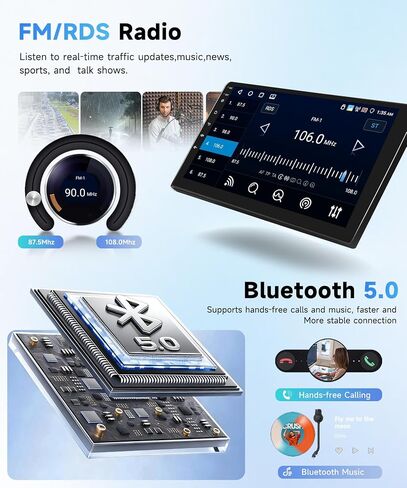 4G+64G Car Radio Stereo for Chrysler 200 200C 2011-2014, 9inch IPS Touch Screen Android 15 Wireless CarPlay/Android Auto 32 EQ GPS WiFi 5.0Bluetooth FM/RDS SWC AHD Backup Camera in Saudi Arabia