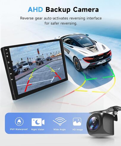 4G+64G Car Radio Stereo for Chrysler 200 200C 2011-2014, 9inch IPS Touch Screen Android 15 Wireless CarPlay/Android Auto 32 EQ GPS WiFi 5.0Bluetooth FM/RDS SWC AHD Backup Camera in Saudi Arabia