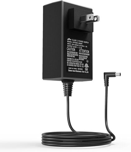 COMFIER 24V 2.5A Massage Device Charger Replacement, ETL Certified AC Adapter Power Cord Compatible CF-5001/5306/6413, Foot Leg Back Massager, 5.5 x 2.1mm DC Plug in Saudi Arabia