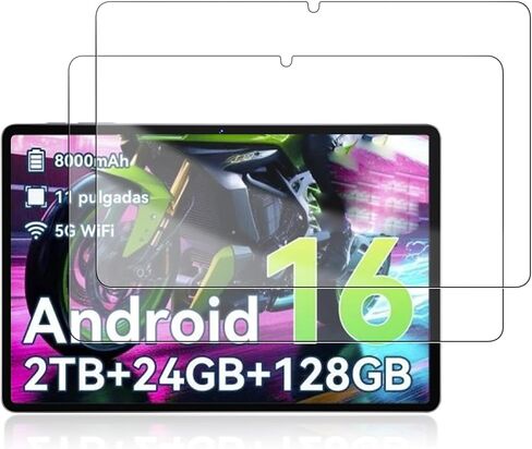 2-Pack Screen Protector for VekfulPC T50 Tablet 11 inch, 9H Hardness Tempered Glass for VekfulPC T50 Tablet Anti-Scratch,Bubble Free, HD Clarity in Saudi Arabia