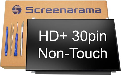 Screenarama استبدال الشاشة الجديدة لـ B173RTN02.2 H/W: 1A F/W: 1 ، HD+ 1600X900 ، Matte ، LCD LED مع أدوات in Kuwait