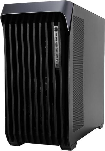 InWin Covalent Full Tower Case, AI Workstation & Gaming Case, MB up to EEB, 8 PCI-E Slots, GPU Support to 480mm, 4 Fans Pre-Installed (Up to 13 Fans), Radiator Up to 420mm, Solid Side Panel in Kuwait