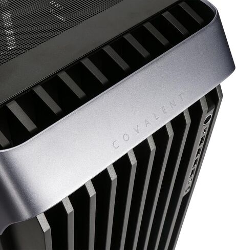 InWin Covalent Full Tower Case, AI Workstation & Gaming Case, MB up to EEB, 8 PCI-E Slots, GPU Support to 480mm, 4 Fans Pre-Installed (Up to 13 Fans), Radiator Up to 420mm, Solid Side Panel in Kuwait