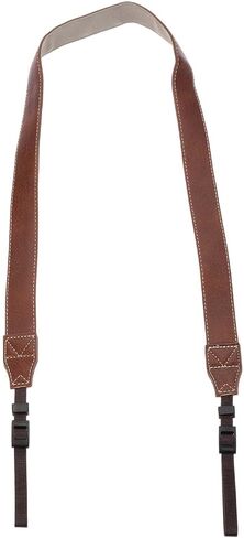 Camera Strap, PU Leather Adjustable Camera Neck Strap Digital Camera Shoulder Belt for Nikon Video Camcorder Monocular Photographers, Brown in Saudi Arabia