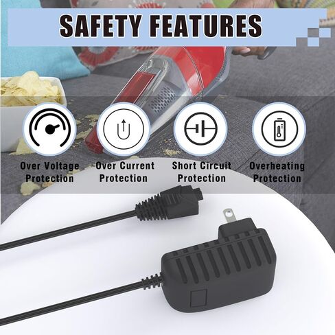 440010433 Power Cord for Dirt Devil 4V Vacuum Power Supply Compatible with Dirt Devil 4V BD30008 BD30005 Express Cordless Handheld Vacuum Cleaner in Saudi Arabia