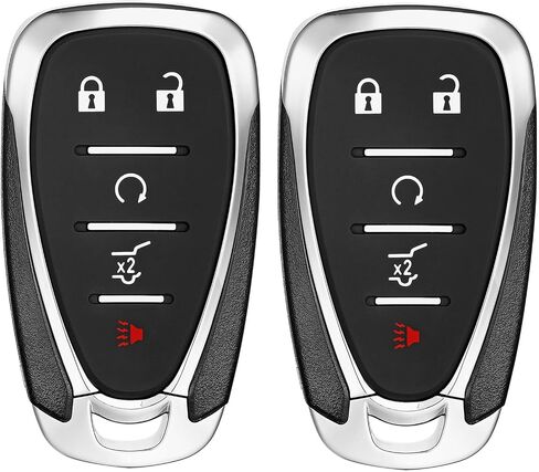 2 Pcs Smart Key Fob Replacement Remote fits for Chevy Blazer 2019-2025 Trailblazer 2021-2025 Traverse 2018 2019 2020 2021 2022 2023 2024 2025 Car Keyless Entry Remote HYQ4EA HYQ4ES 433Mhz in Saudi Arabia