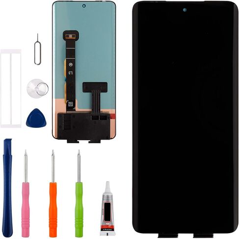 New LCD Touch Screen Digitizer Assembly Compatible with Moto Edge 40 Neo （(Edge 40 /Edge 2023/Edge 2024） [6.55 inch] with Repair Tools- in Kuwait