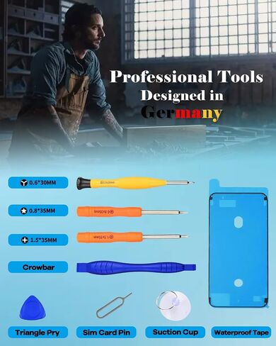 Ayake Screen Replacement for iPhone Xs Max, 6.5-inch FHD Display and Touch Digitizer Full Assembly (Face ID, 3D Touch, True Tone) in Saudi Arabia