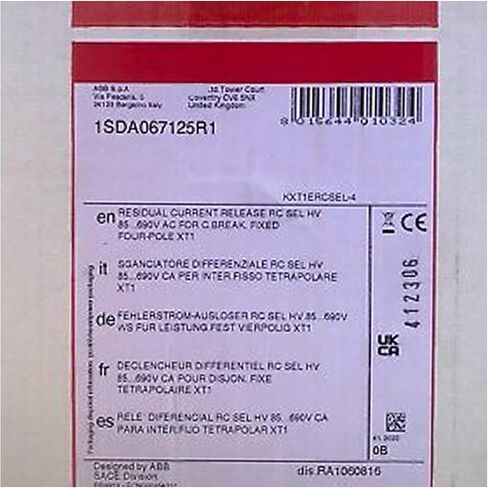 1SDA067125R1 New and Sealed in Box 1SDA067125R1 1 Year Warranty in Kuwait