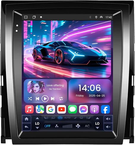 [8Core 4G+64G] Car Radio for Cadillac ATS XTS SRX CTS 2013-2018: 9.7" HD Touch Screen Stereo Replacement with Wireless Carplay Android Auto 5G WiFi GPS Bluetooth FM AM RDS DSP SWC in Saudi Arabia