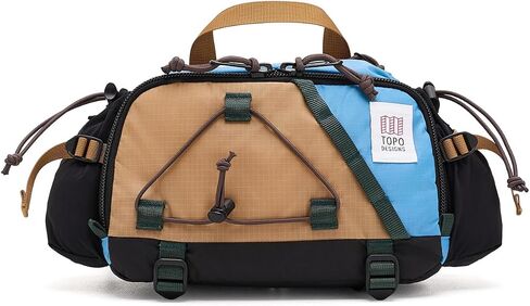 Topo Designs Unisex Mountain Hydro Hip Pack Black/Neutral One Size One Size in Saudi Arabia