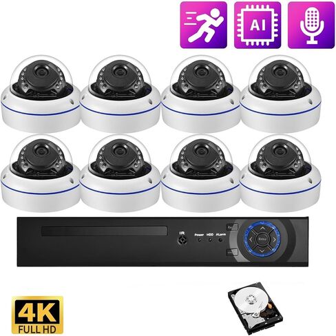 8MP 4K Ultra HD IP Camera Motion in Saudi Arabia
