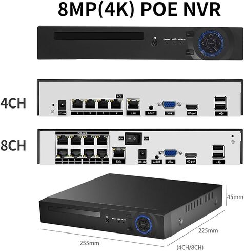 8MP 4K Ultra HD IP Camera Motion in Saudi Arabia