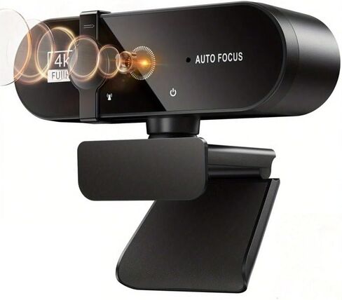 4K Webcam with Microphone Autofocus USB Camera for PC Computer in Saudi Arabia