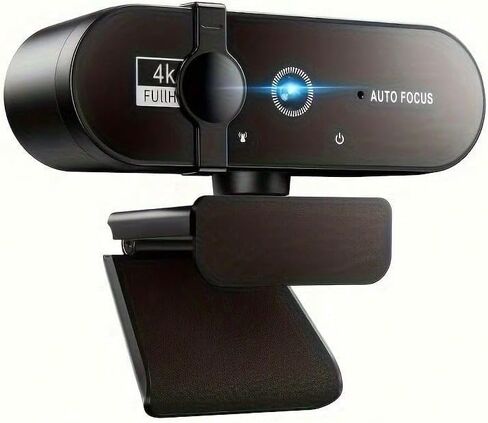 4K Webcam with Microphone Autofocus USB Camera for PC Computer in Saudi Arabia