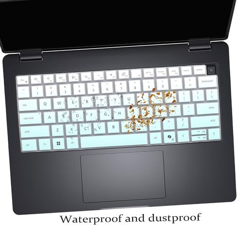 2 PCS Keyboard Cover for 2026 2025 Dell Pro 14 PC14250/14255,Pro 14 Plus PB14250/14255,Pro 14 Max MC14250/14255 14'' (NOT FIT Dell Pro Max 14 Premium & Education/Rugged/Essential 14)-MGreen+Clear in Saudi Arabia
