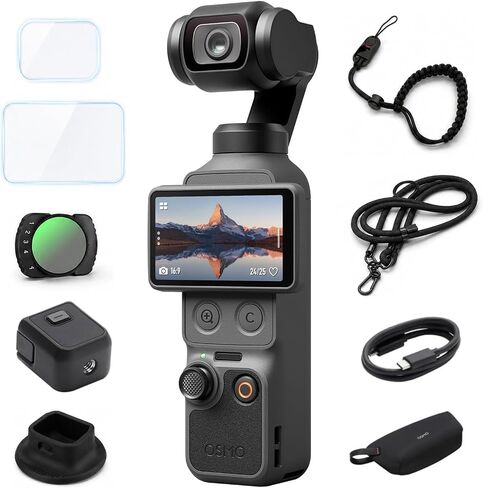 DJI Osmo Pocket 4 Traveler Bundle, 4K Video Camera in Saudi Arabia
