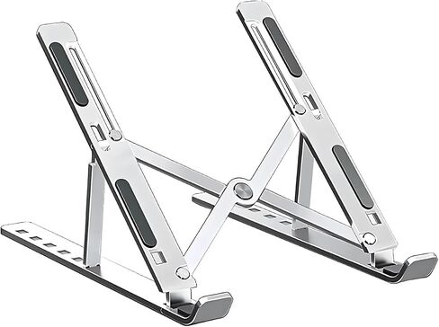 Laptop Stand Mount Laptop Riser Notebook Holder Protable Foldable for Computer Laptops Tablets Desk in Saudi Arabia