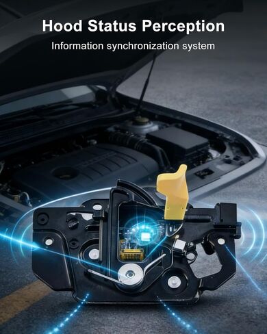 D2BZ-16700-B Hood Latch Lock Assembly Fit for Ford Fiesta 2014-2019 in Saudi Arabia