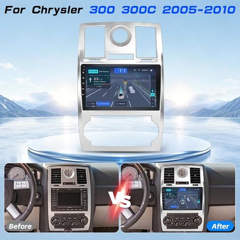 [4G+64G] Volxcereo Car Radio for Chrysler 300 300C 2005-2010 in Saudi Arabia