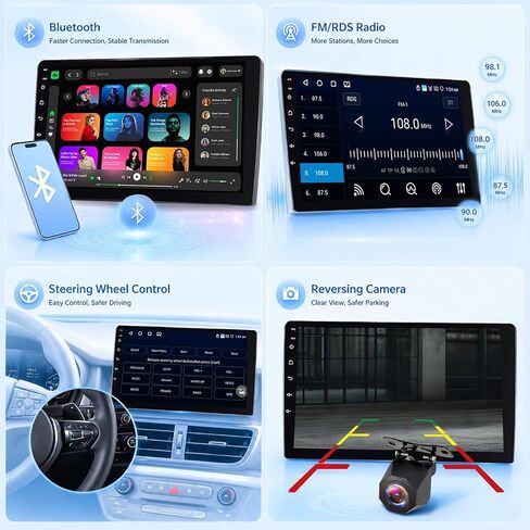 [4G+64G] Volxcereo Car Radio for Chrysler 300 300C 2005-2010 in Saudi Arabia