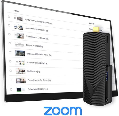 AZULLE Access Pro Fanless Mini PC Stick, Intel N100, 4GB RAM, 64GB eMMC, Windows 10 IoT, WiFi, Bluetooth, Gigabit Ethernet, HDMI, USB-C, Fanless (128, GB) in Saudi Arabia