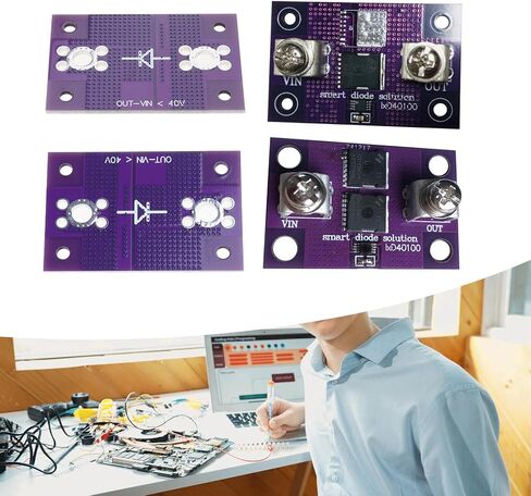 40A 60A Ideal Diode Module Board No Grounding, Flexible Voltages, High Conductivity Limit for Enthusiasts Ideal Diode Module in Saudi Arabia