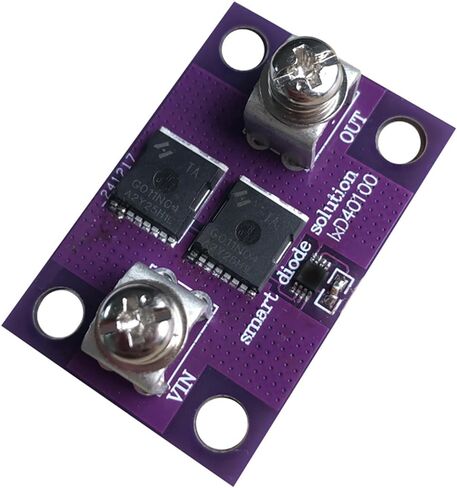 40A 60A Ideal Diode Module Board No Grounding, Flexible Voltages, High Conductivity Limit for Enthusiasts Ideal Diode Module in Saudi Arabia