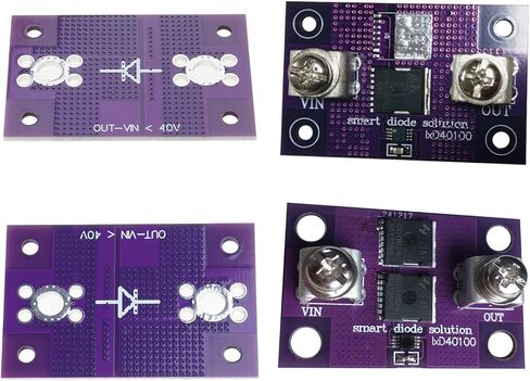 40A 60A Ideal Diode Module Board No Grounding, Flexible Voltages, High Conductivity Limit for Enthusiasts Ideal Diode Module in Saudi Arabia
