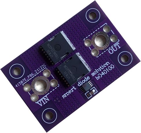 40A 60A Ideal Diode Module Board No Grounding, Flexible Voltages, High Conductivity Limit for Enthusiasts Ideal Diode Module in Saudi Arabia