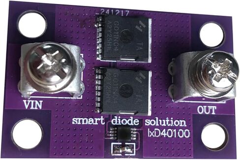 40A 60A Ideal Diode Module Board No Grounding, Flexible Voltages, High Conductivity Limit for Enthusiasts Ideal Diode Module in Saudi Arabia