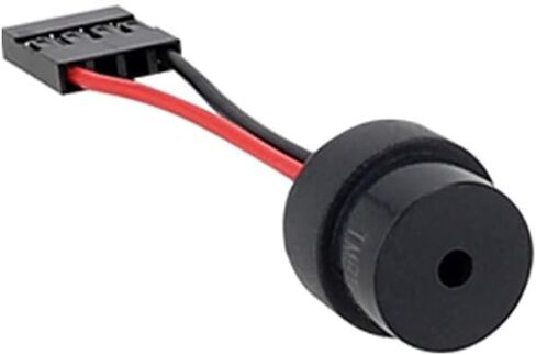 PC Motherboard Internal Speaker, Desktop Computer Case Buzzer for BIOS Post Self-Test Alarm, 2-Pin Mini Plug Speaker with 6.5cm Cable (Injection-Molded Design)(Pack of 3) in Kuwait