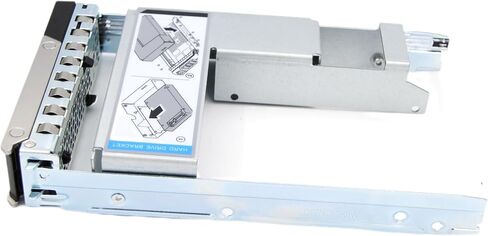 6Pcs 3.5"Drive Tray Caddy with 2.5"HDD Adapter Compatible for Dell PowerEdg in Kuwait