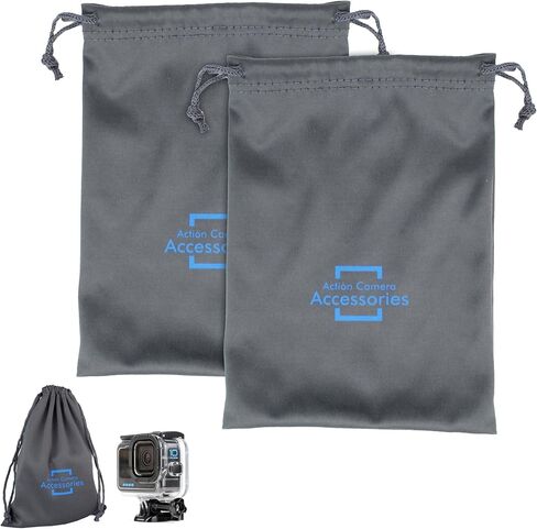 GEPULY 2-Pack Drawstring Bag for Camera Case,Dustproof Storage Pouch Holder in Saudi Arabia