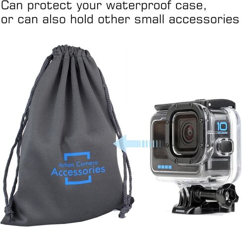 GEPULY 2-Pack Drawstring Bag for Camera Case,Dustproof Storage Pouch Holder in Saudi Arabia