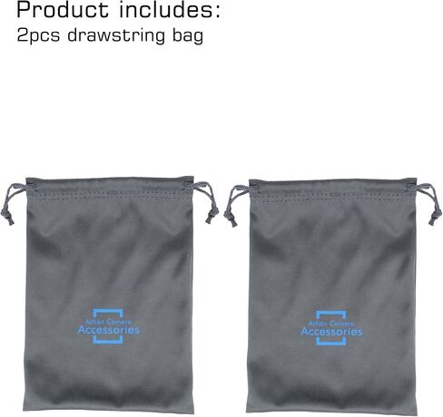 GEPULY 2-Pack Drawstring Bag for Camera Case,Dustproof Storage Pouch Holder in Saudi Arabia