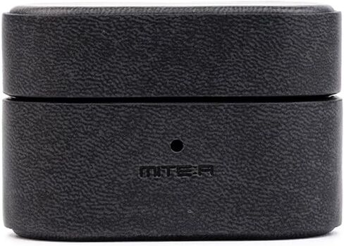 MITER Handcrafted PU Leather Case for Sony WF-1000XM6 – Premium Italy PU Leather, Scratch Resist Protection, Made in Korea (Black) in Saudi Arabia