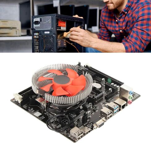 Hidyliu B75 Motherboard Set, i5 3470 CPU 8GB DDR3 RAM Motherboard CPU Combo with Cooling Fan, for Desktop Computer PC in Saudi Arabia