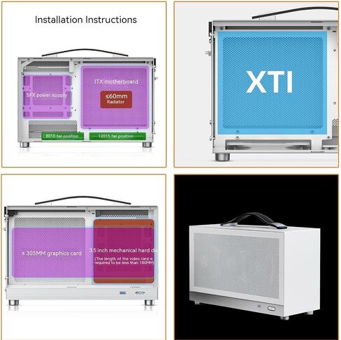 Mini ITX Computer Case Computer Case Mini ITX PC Chassis in Kuwait