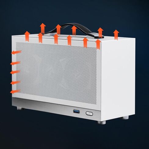 ITX Case PC Computer Case Aluminum Alloy Suitcase in Kuwait