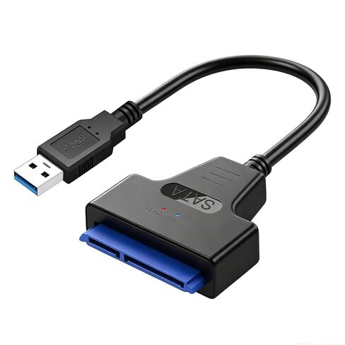 High Speed SATA to USB 3.0 Adapter Cable,USB to sata Adapter for 2.5"SSD & HDD，Hard Drive to USB Adapter，Hard Drive Reader in Saudi Arabia