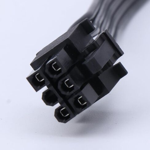 6Pin to 4 Hard Drive HDDs Power Cable for RM550x RM650x RM750x RM850x RM1000x Modular Power Supply Cord Port Multiplier in Saudi Arabia