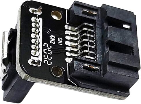 90 Degree Angled SATAs 6Gbps 7Pin Female to 7Pin Male Adapter for Desktops Mainboard Motherboards Motherboards Adapter in Saudi Arabia