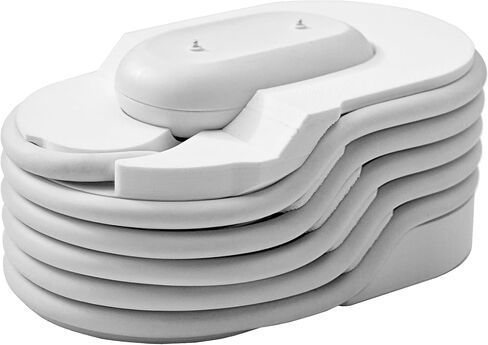 LDFAS Travel Charger Stand Compatible with Fitbit Air Cable, White in Saudi Arabia
