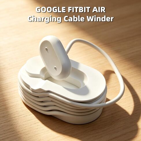 LDFAS Travel Charger Stand Compatible with Fitbit Air Cable, White in Saudi Arabia