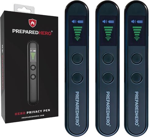 Prepared Hero Privacy Pen, Hidden Camera Detector & RF Signal Finder, 1 Pk in Saudi Arabia