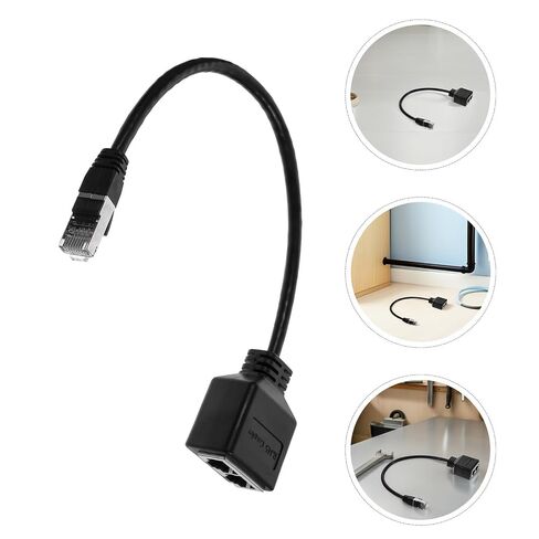 Homoyoyo Rj45 Ethernet Splitter Adapter 2pcs for Dual Device Connections in Saudi Arabia