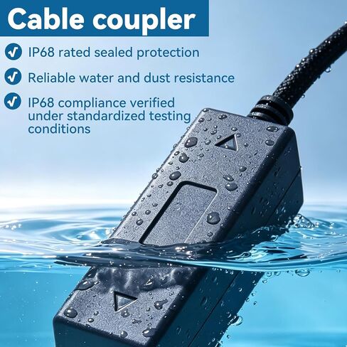 Cable Coupler Compatible with Starlink Gen 3/4X/MINI in Saudi Arabia