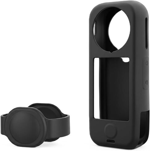Silicone Cases Lens Covers and Lanyard Accessories for Insta360 X4 Air Camera in Kuwait