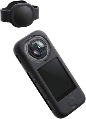 Silicone Cases Lens Covers and Lanyard Accessories for Insta360 X4 Air Camera in Kuwait